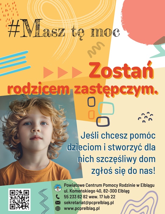 Masz tę moc, zostań rodzicem zastępczym