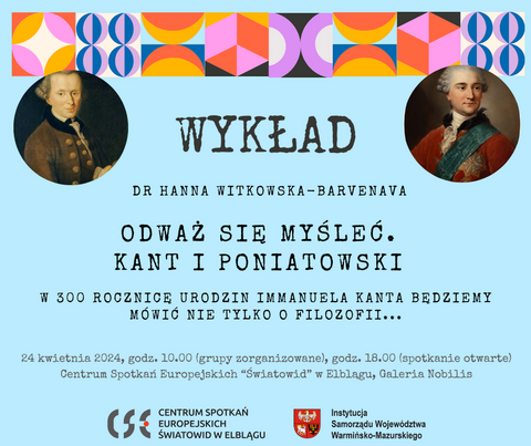 Odważ się myśleć – wykład w 300. rocznicę urodzin Immanuela Kanta