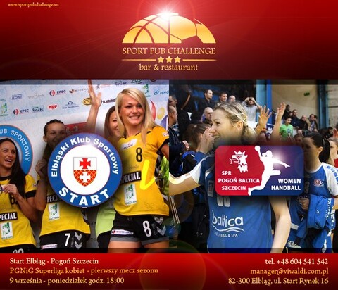 Mecz Startu Elbląg oglądamy w Sport Pub Challenge