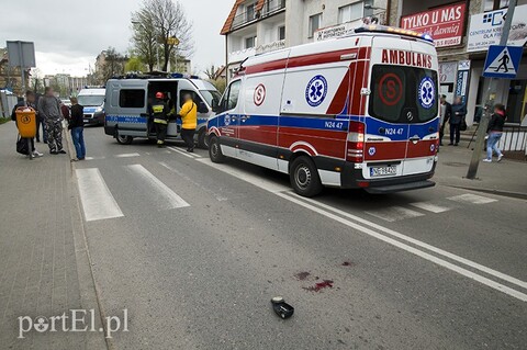 Potrącenie na Żeromskiego