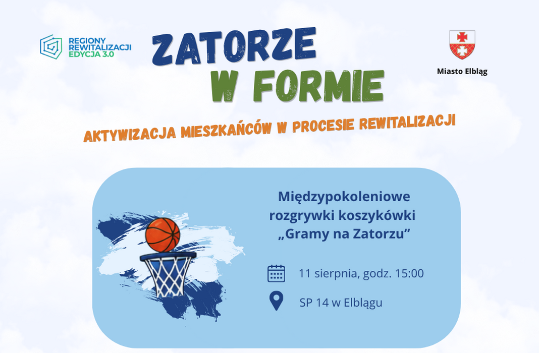 Międzypokoleniowa koszykówka na Zatorzu