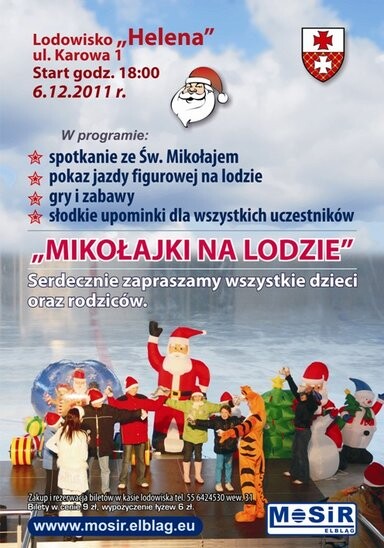 Mikołajki na lodzie