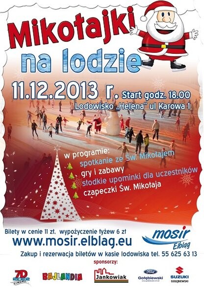 Mikołajki na lodzie