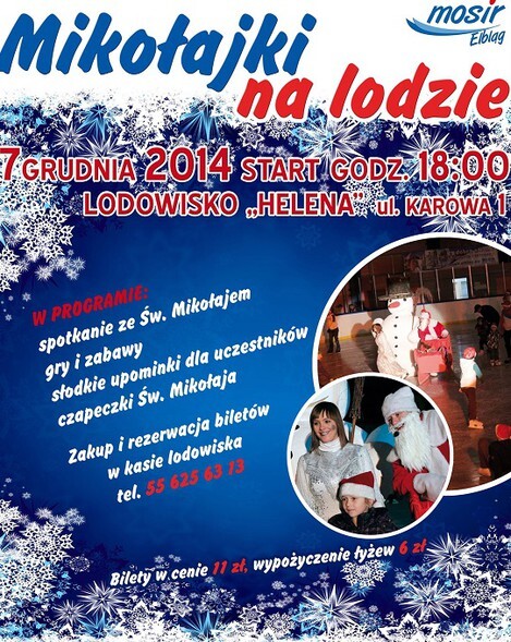 Mikołajki na lodzie z MOSiR-em