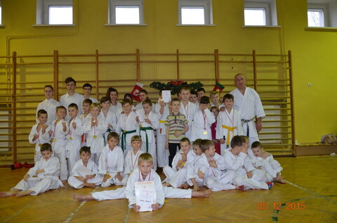 Mikołajkowego Turnieju Karate 2015