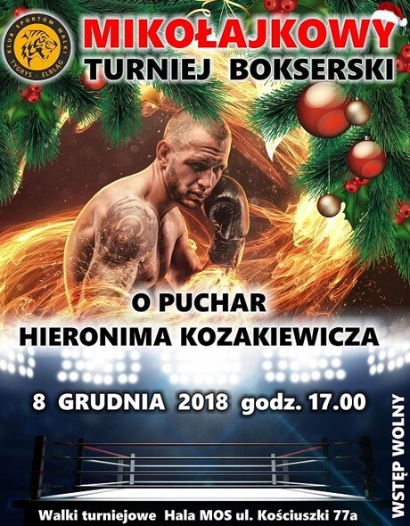 Mikołajkowy Turniej Bokserski już w sobotę