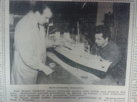 Miniaturowa stocznia