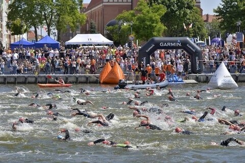 Mistrzostwa Europy w triathlonie po raz pierwszy w Elblągu. Utrudnienia w ruchu