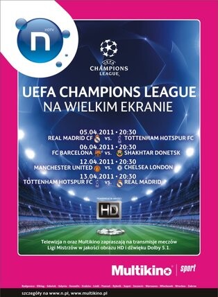 Mistrzowie UEFA w Multikinie