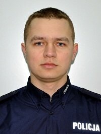 Mł. asp. Wojciech Zieliński (nr 20)