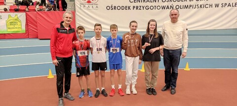 Młodzi elblążanie na zawodach w Spale