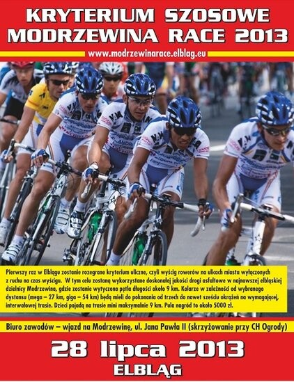 Modrzewina Race. Rowerowy wyścig