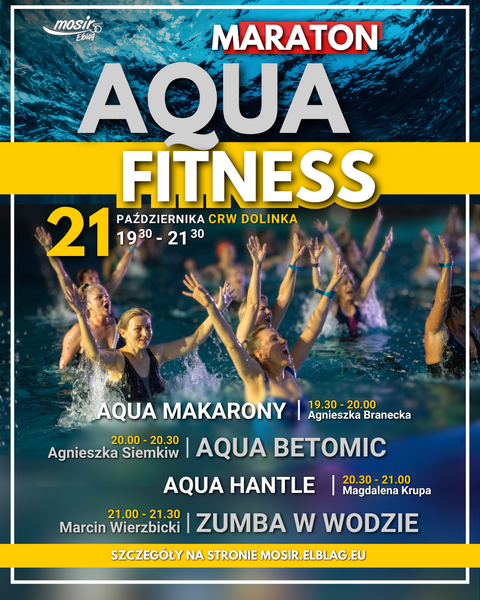 Jesienny Maraton Aqua Fitness w CRW Dolinka