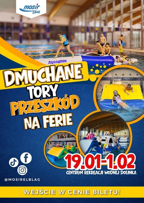 Ferie z dmuchanymi torami w CRW Dolinka