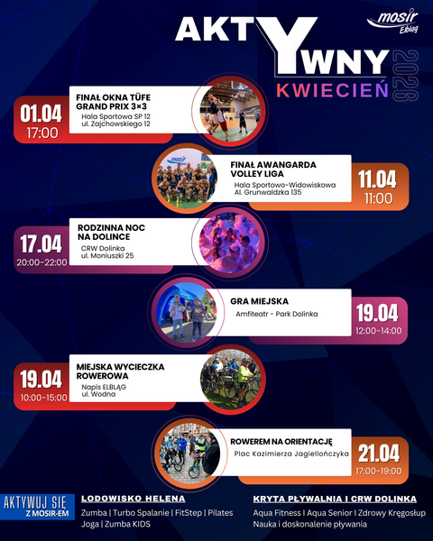 Aktywny kwiecień z MOSiR-em
