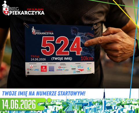 Spersonalizowany numer startowy - zapisz się do 7 czerwca!