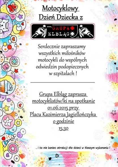 Motocykliści dzieciom