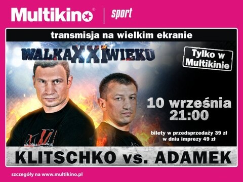 Multikino: Adamek vs Kliczko