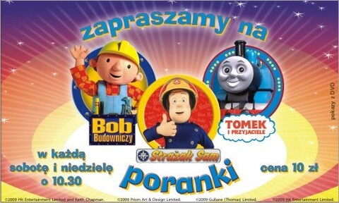 Multikino: Bob, Sam i Tomek