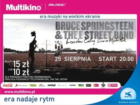 Multikino: Bruce Springsteen na wielkim ekranie