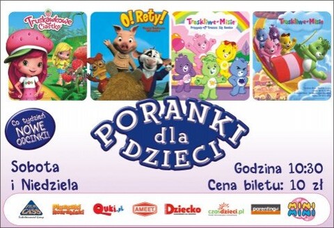 Multikino: Poranki dla dzieci
