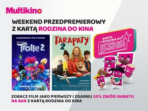 Multikino: Trolle 2 i Tarpaty2