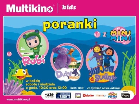 Multikino: Wakacyjne poranki dla dzieci