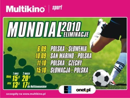 Mundial 2010 - eliminacje na wielkim ekranie