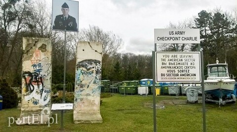 Mur berliński w Elblągu!