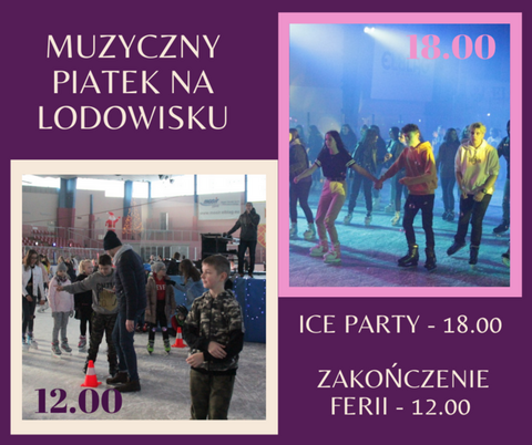 Muzyczny piątek na lodowisku Helena