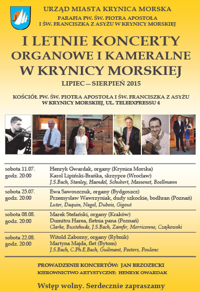 Muzyka organowa w Krynicy Morskiej
