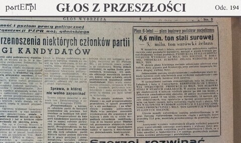 Muzyka, śpiew i taniec (Głos z przeszłości, odc. 194)