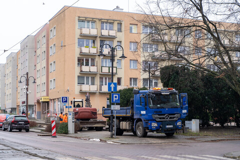 Na 1 Maja trwają prace