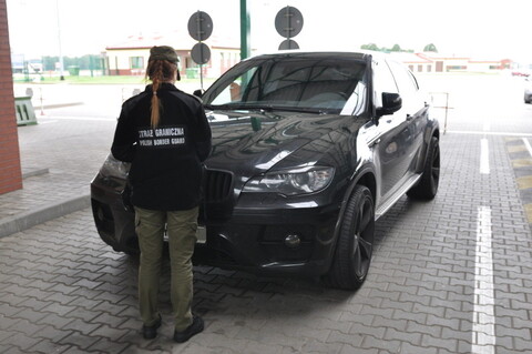 Na granicy zatrzymano bmw