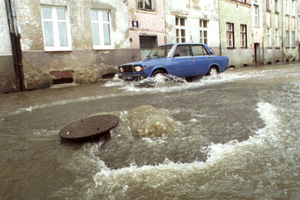 Zalani betonem