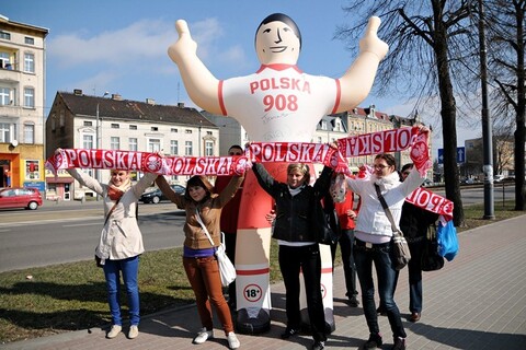 Największy kibic odwiedził Elbląg