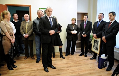 Poseł Penkalski otworzył biuro w Elblągu