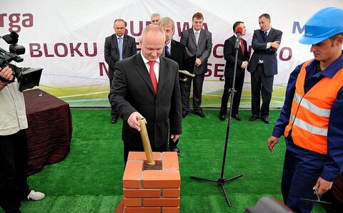 Węgielny tylko kamień, blok będzie na pelet