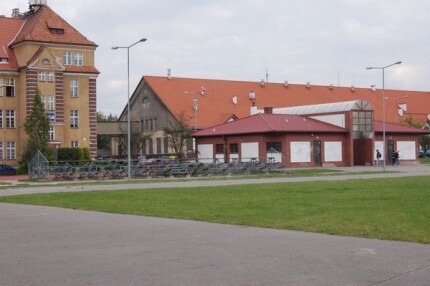 Sportowa baza w miasteczku