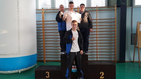 Najlepszy zawodnik pucharu Polski juniorów jest z Elbląga (boks)