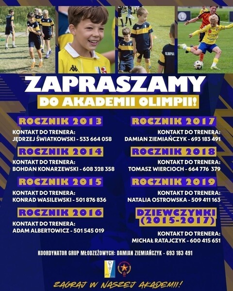 Nabór do Akademii Olimpii