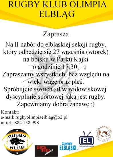 Nabór do drużyny rugby