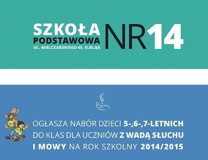 Nabór do klas O i I dzieci z wadą słuchu i mowy