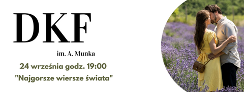 Najgorsze wiersze świata w DKF
