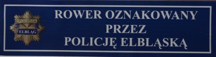 Oznakuj swój rower