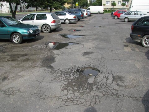 Nasz osiedlowy parking