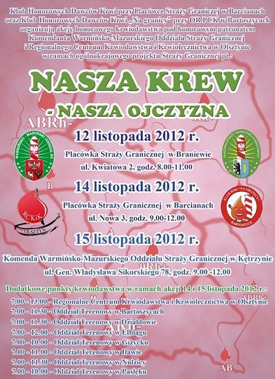 Nasza krew - nasza ojczyzna