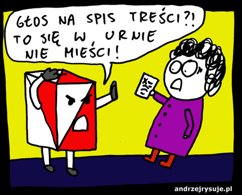 Nie głosujmy na spis treści!