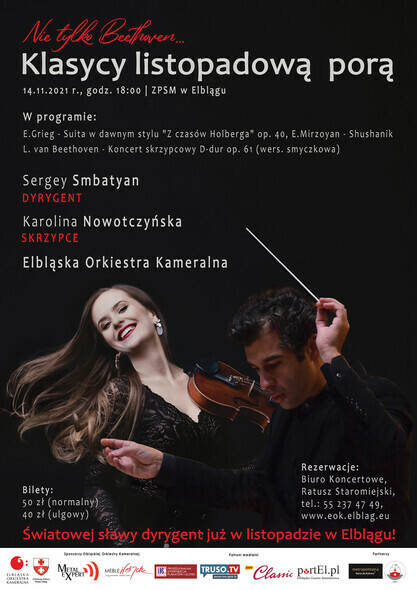 Nie tylko Beethoven. Klasycy listopadową porą