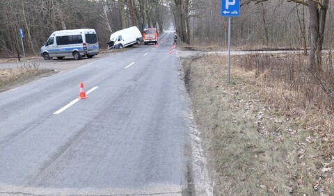 Nie zapanował nad pojazdem, odpowie za kolizję
